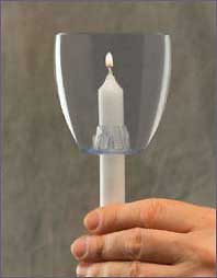 Clear Candle Cup