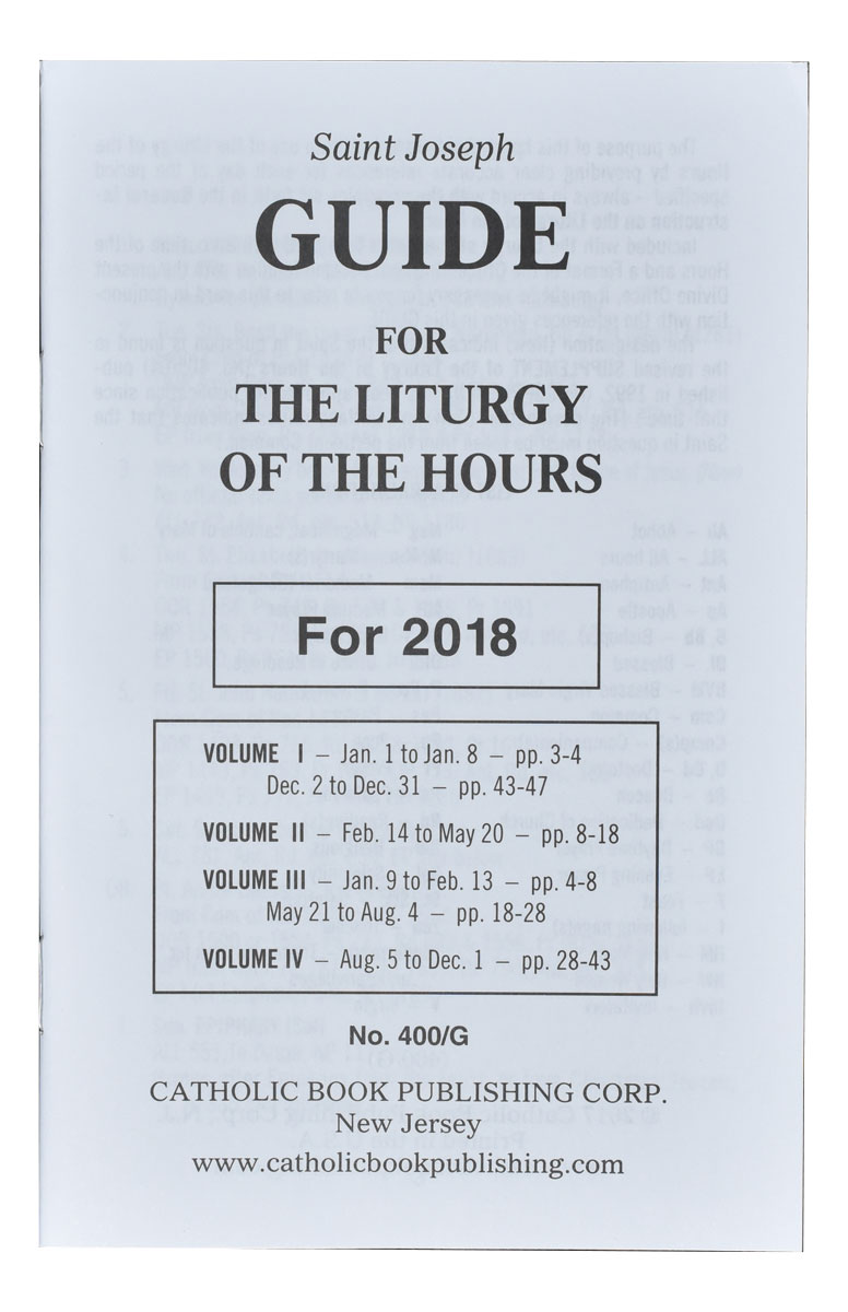 Guide for The Liturgy of the Hours