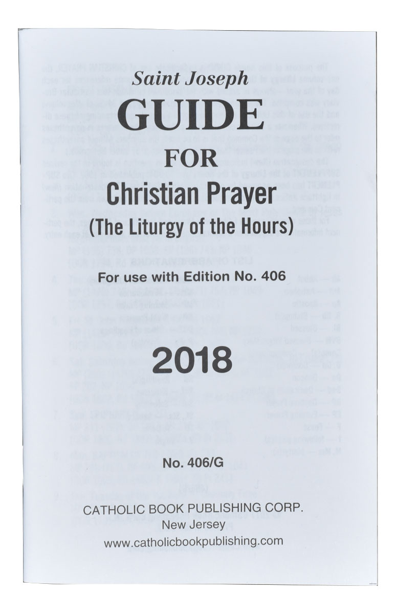 Guide For Christian Prayer - Liturgy of the Hours