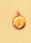 Round Miraculous Medal