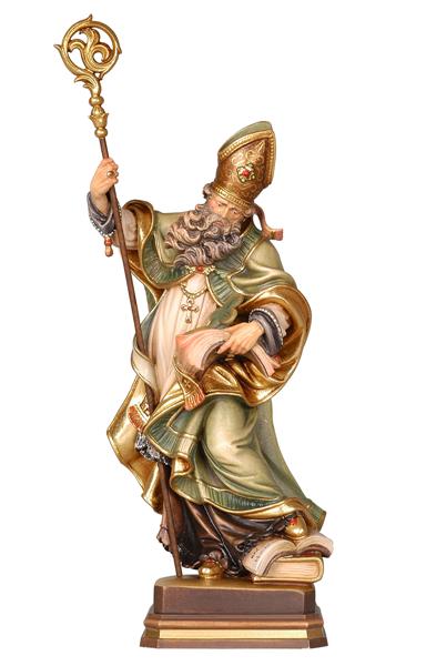 13'' St. Patrick Wood Carve from Pema Art Studios